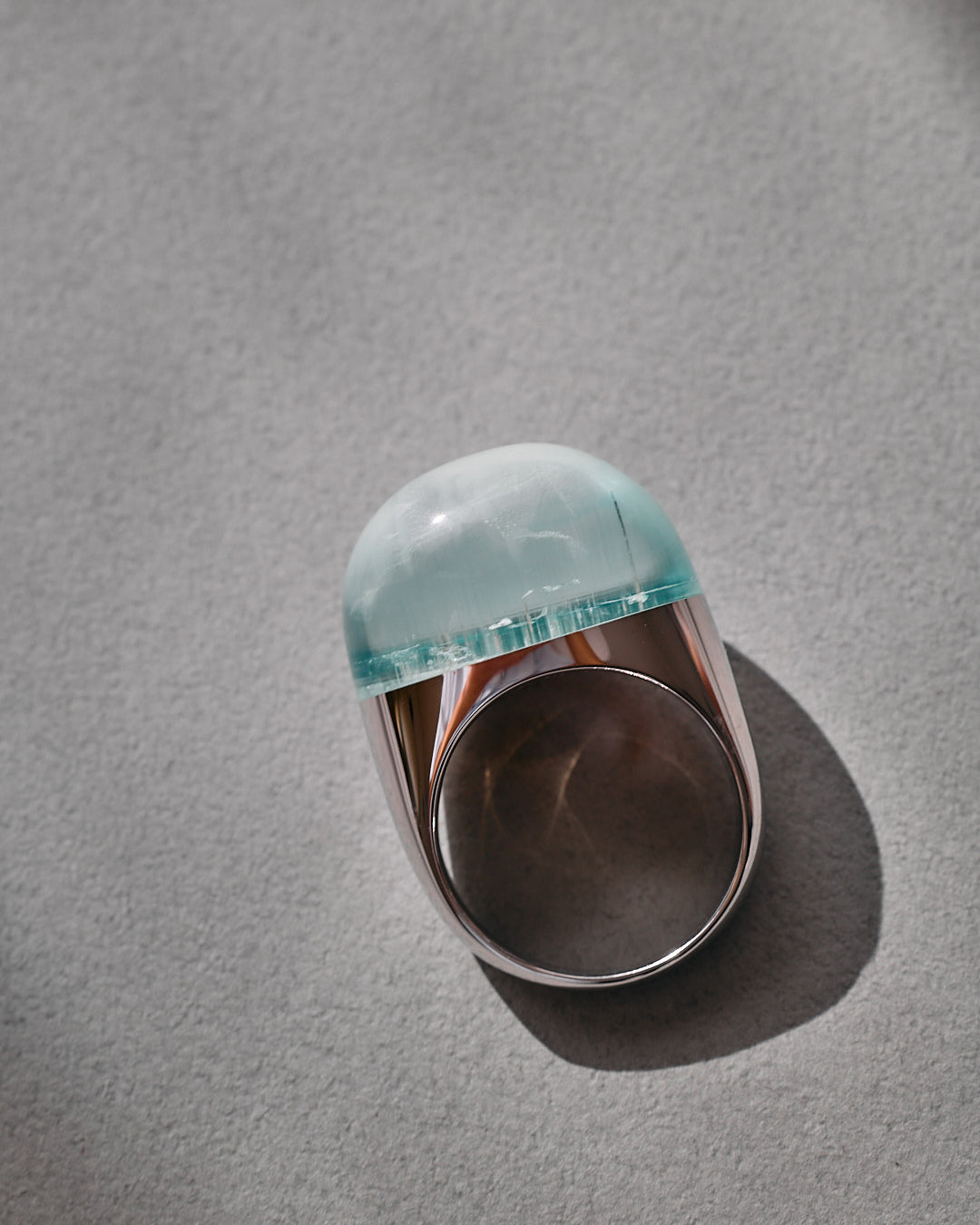 Bicolor Aquamarine Ring