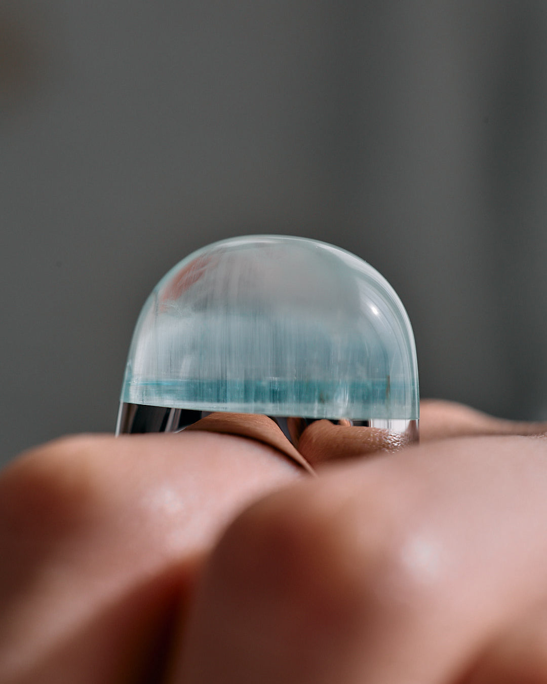 Bicolor Aquamarine Ring