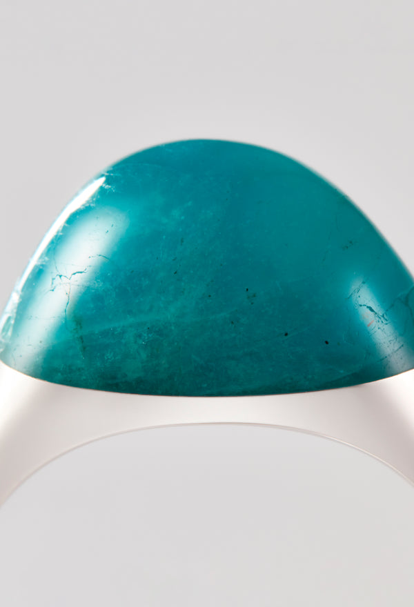 [一点もの] Hauyne Mini Rock Ring / Round / Silver