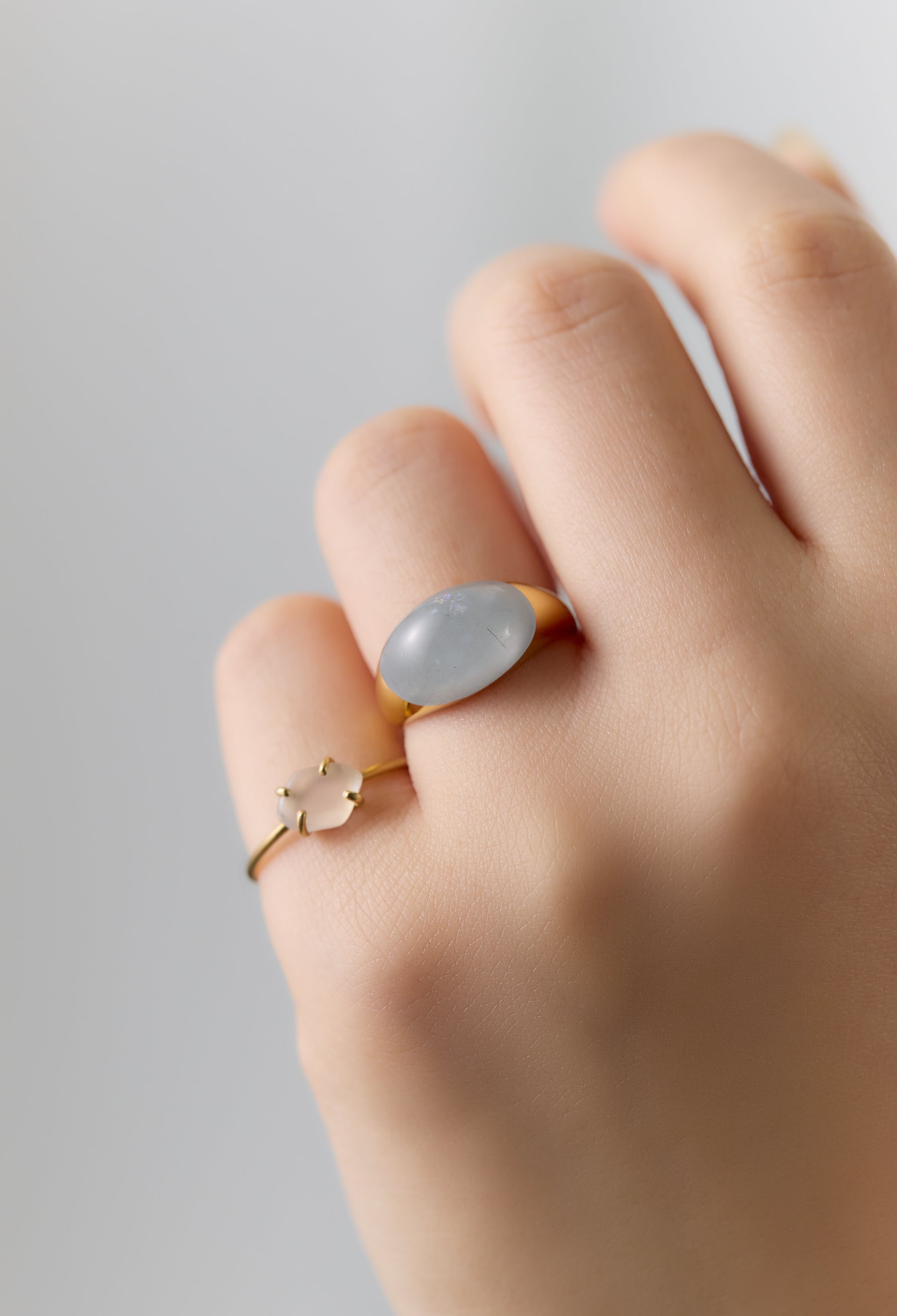 SV ミルキーアクアマリン リング M – bororo