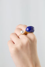 Akoya Pearl Gem Ring