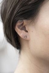 Pyrite Pierced Earring