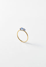 Sapphire Crystal Gem Ring