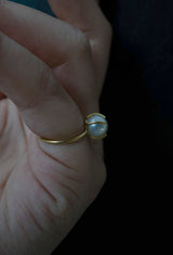 Akoya Pearl Gem Ring / Pinky