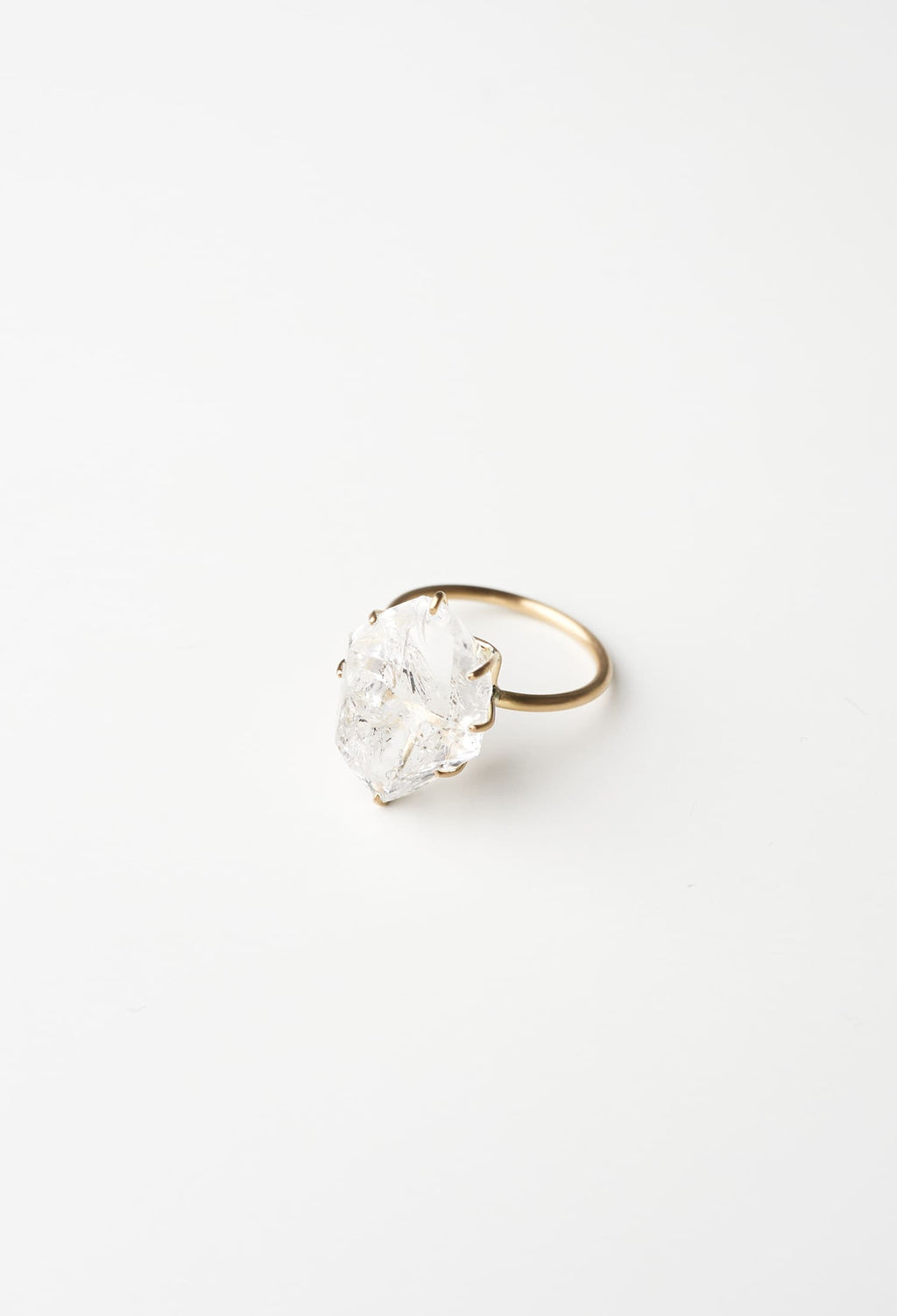 リングbororo / Diamond quartz gem ring 1点もの