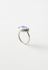 [一点もの] Dumortierite in Quartz Gem Ring