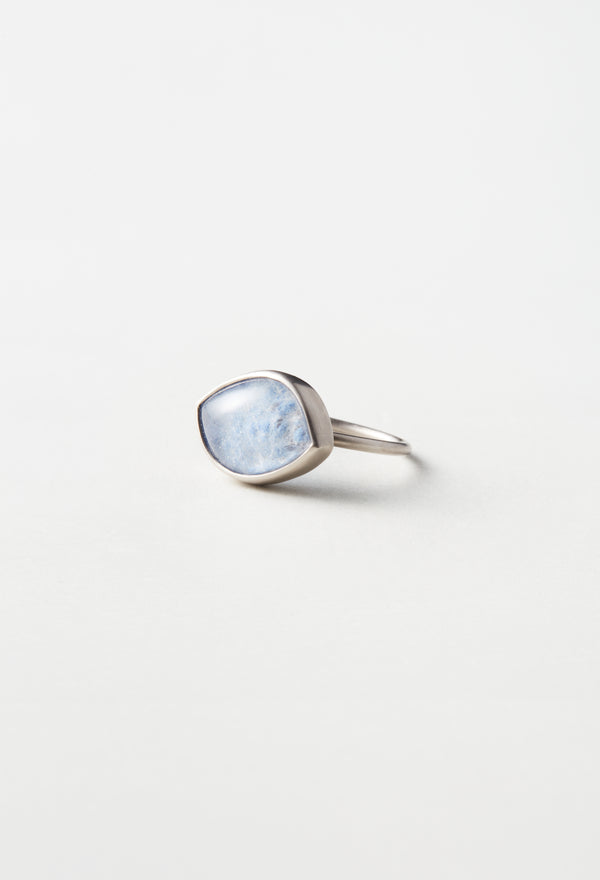 [一点もの] Dumortierite in Quartz Gem Ring