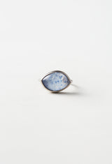 [一点もの] Dumortierite in Quartz Gem Ring