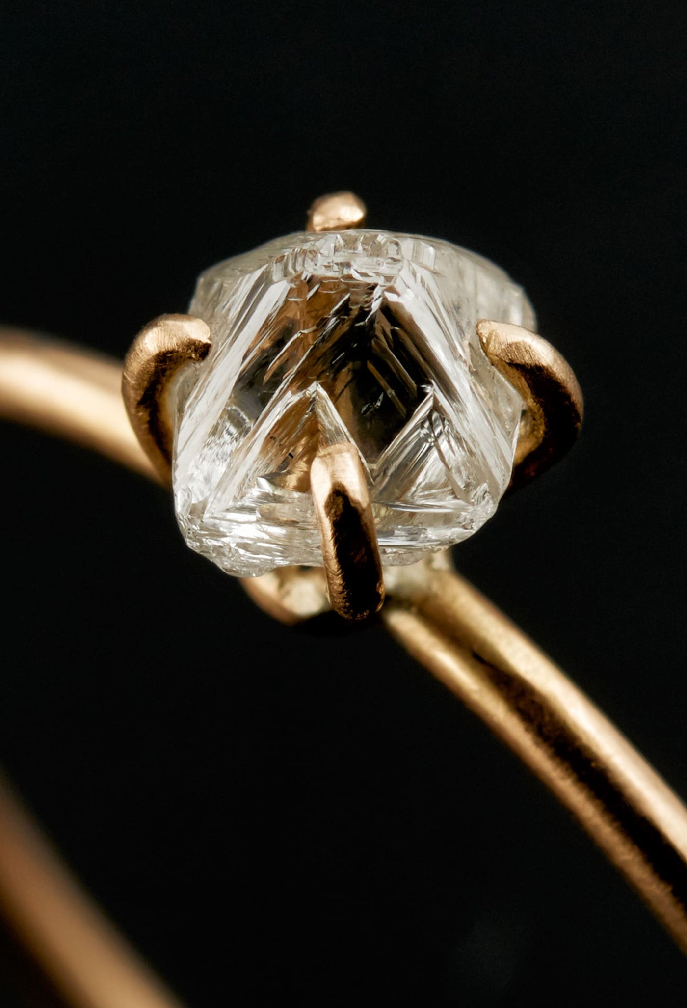 Rough Diamond Gem Ring – bororo