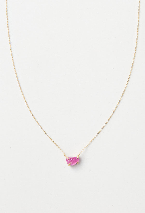 [一点もの] Myanmar Ruby Necklace