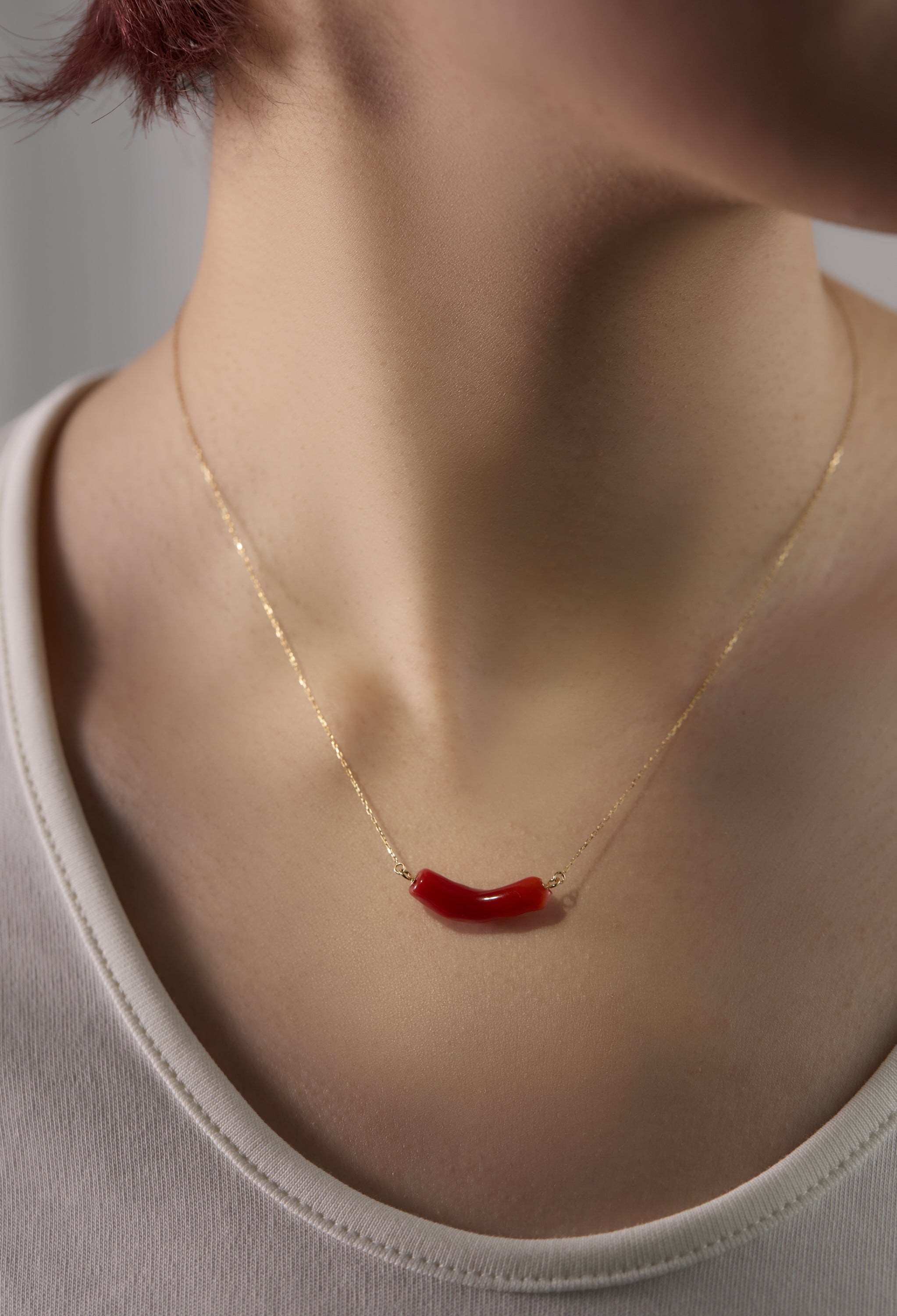 Coral (Red) Necklace – bororo