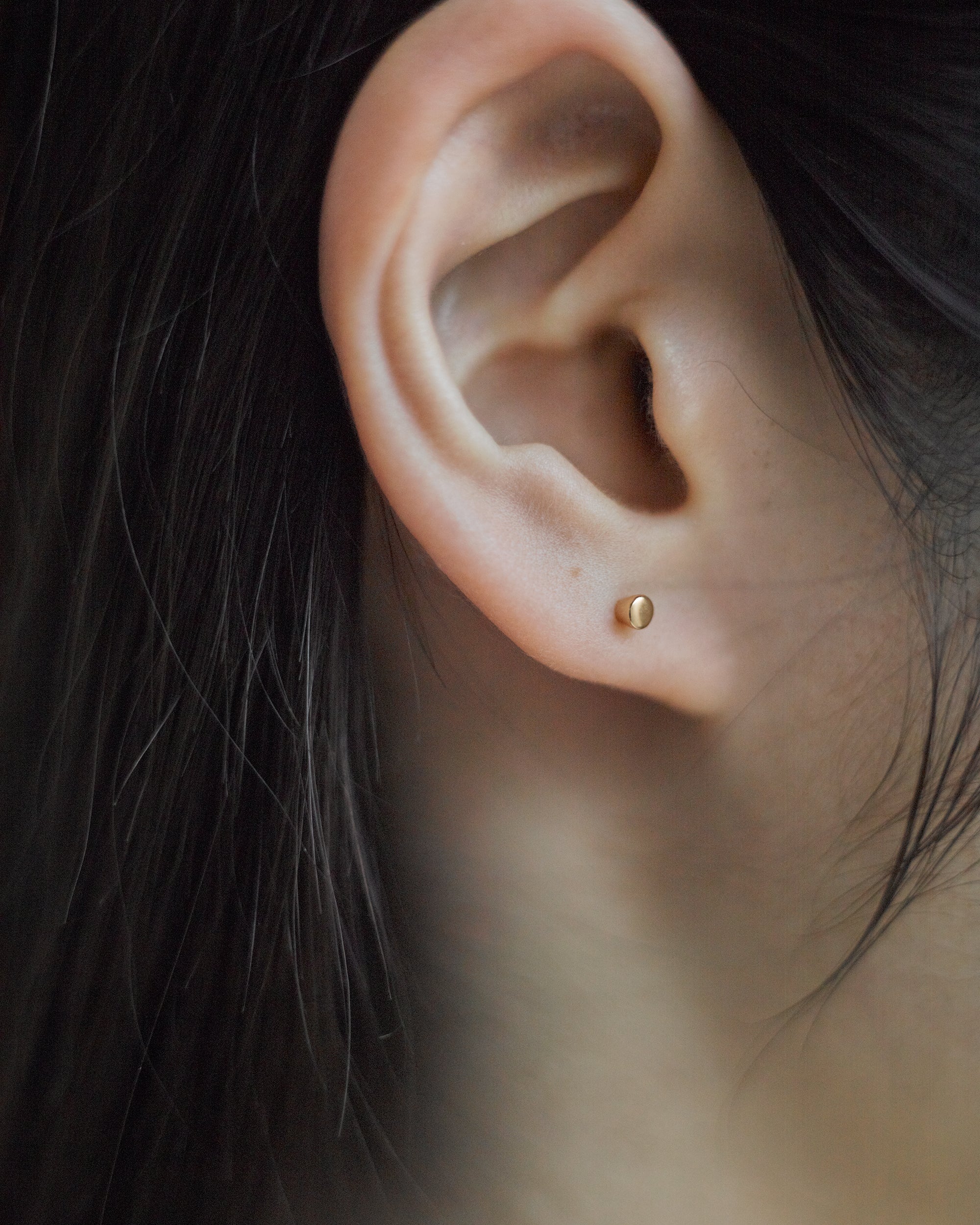 ボロロ　K18 ウェッジ ダイヤモンド ピアス S (片耳) K18 ウェッジ ピアス S – bororo