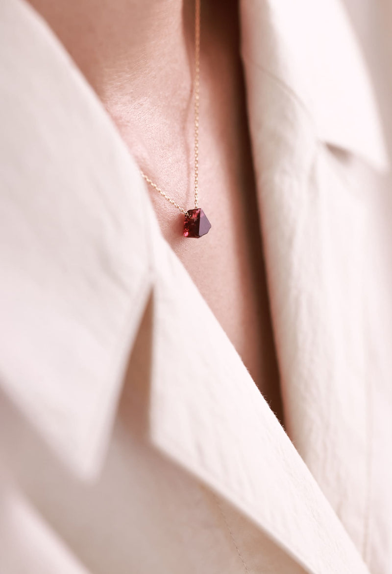 Spinel Crystal Necklace