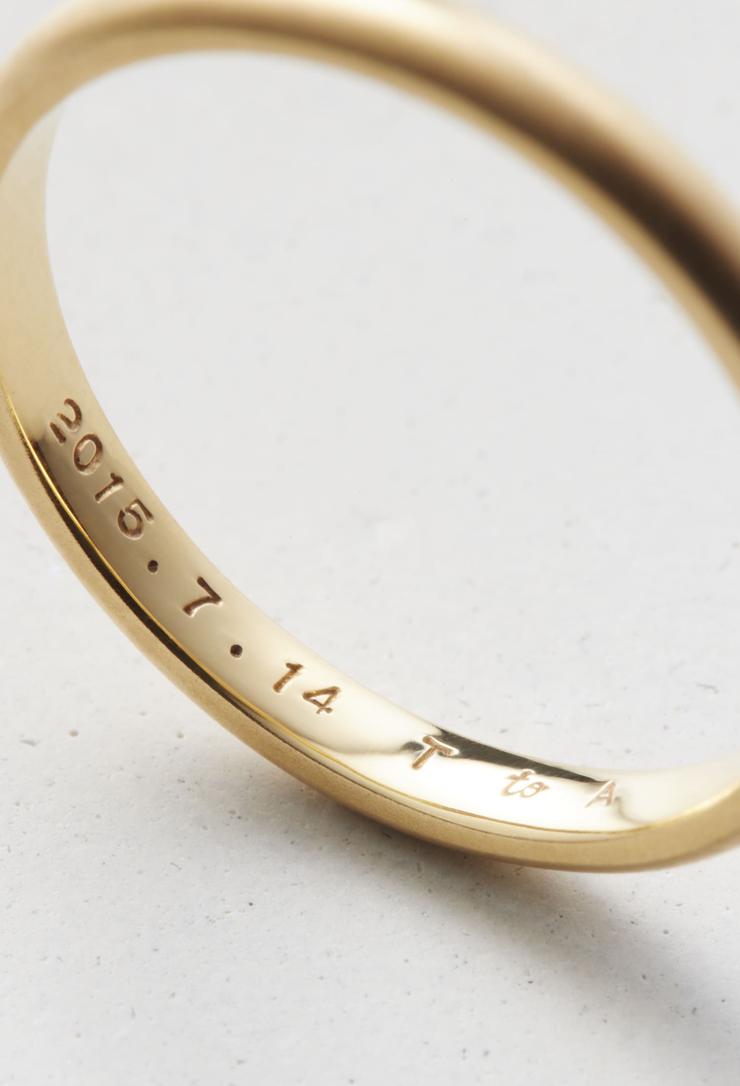 Marriage Ring / K18YG – bororo