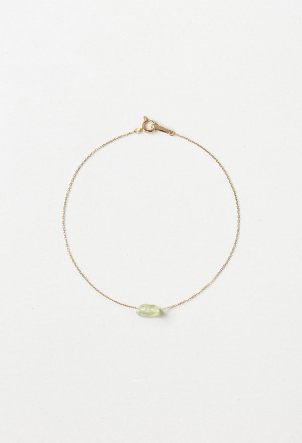 Green Grossular Garnet Bracelet