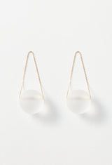 Quartz gyoku Pierced Earrings (Pair)