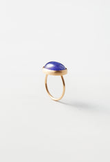 Tanzanite Cabochon Ring