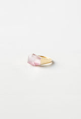 【Limited】Tourmaline Mini Rock Ring /Crystal