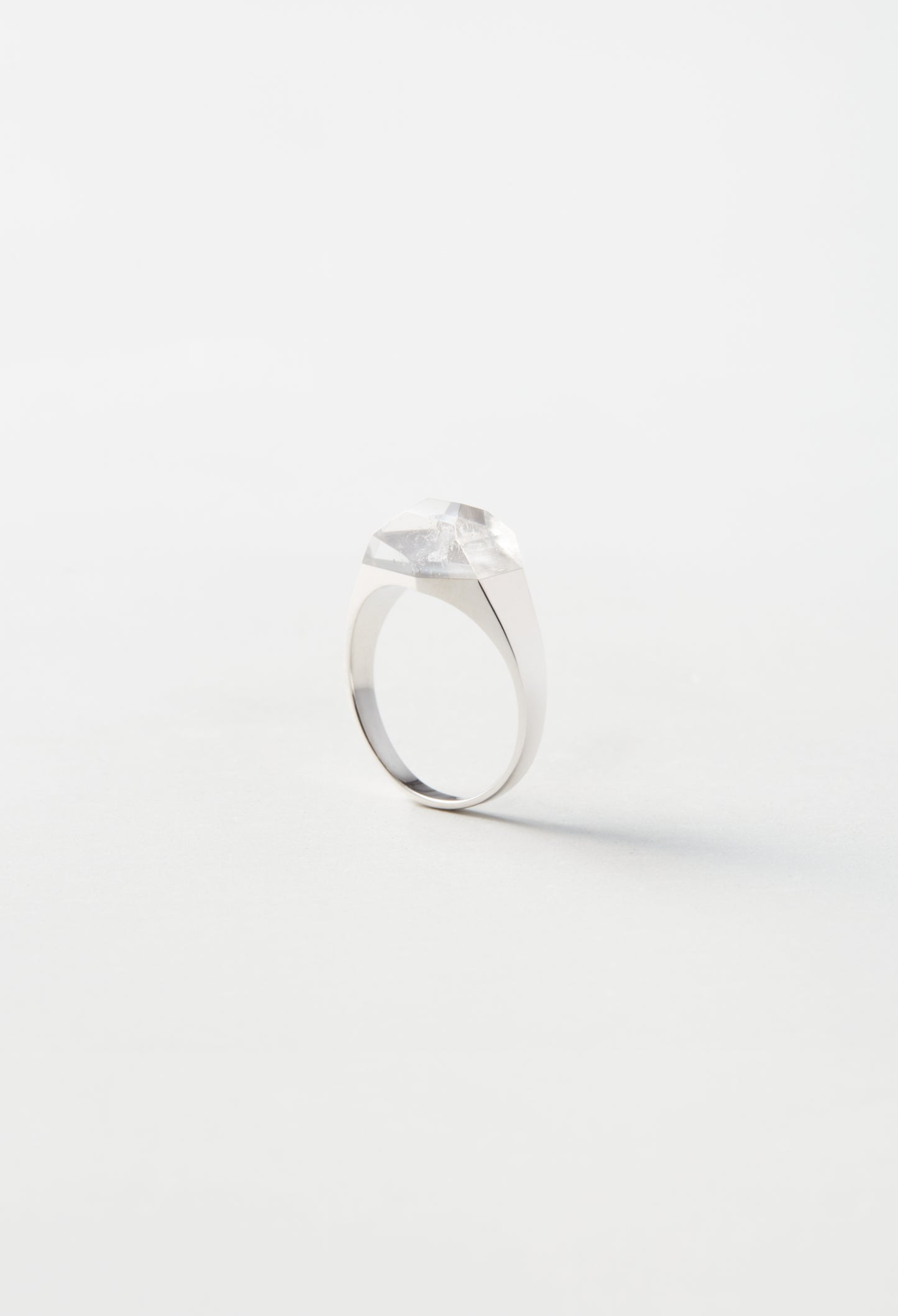 Himalaya Quartz mini Rock Ring /Crystal