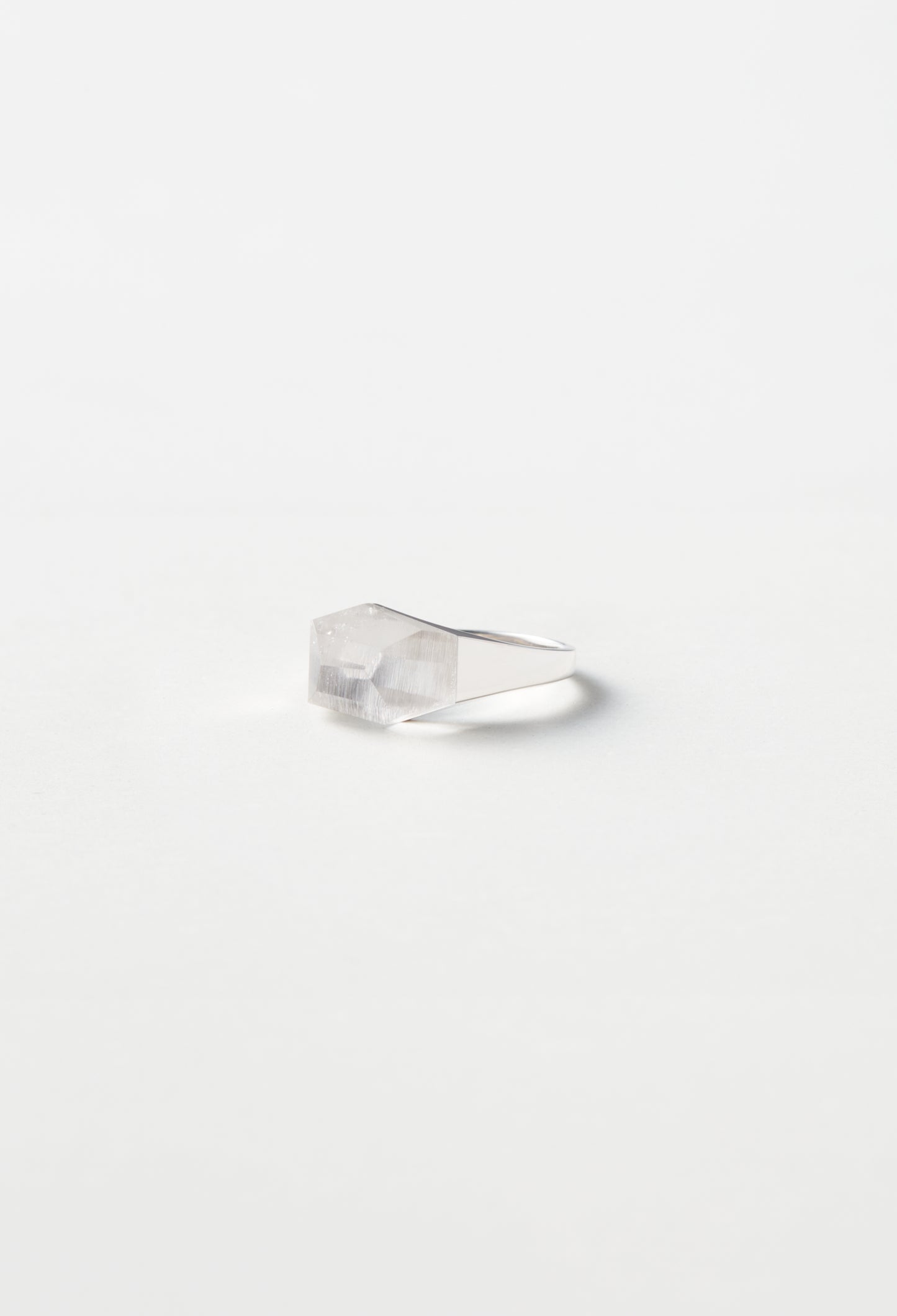 Himalaya Quartz mini Rock Ring /Crystal