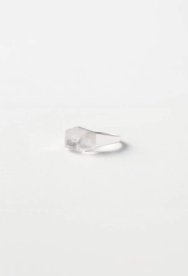 Himalaya Quartz mini Rock Ring /Crystal