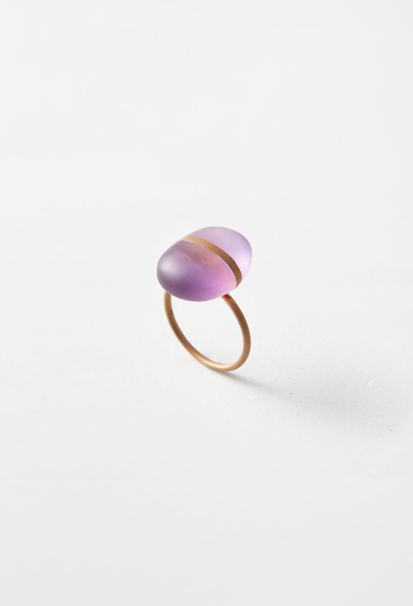Amethyst Round Ring