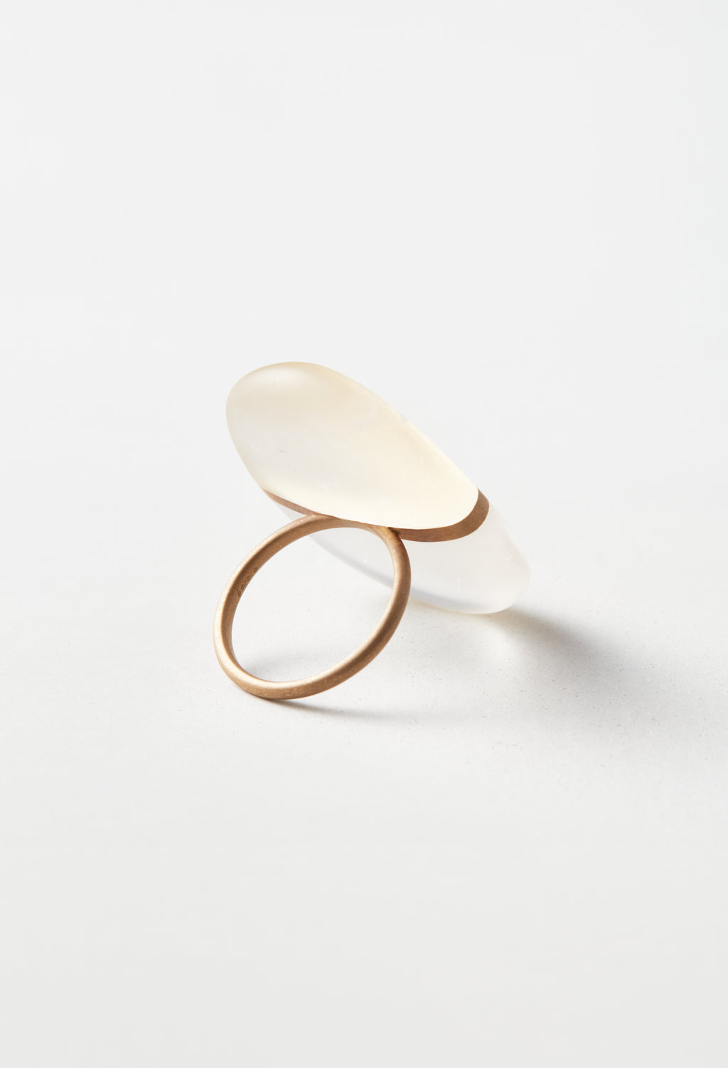 一点もの】Quartz Round Ring – bororo