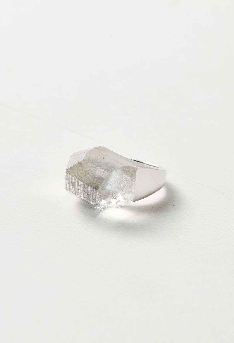 Himalaya Quartz Rock Ring /Crystal