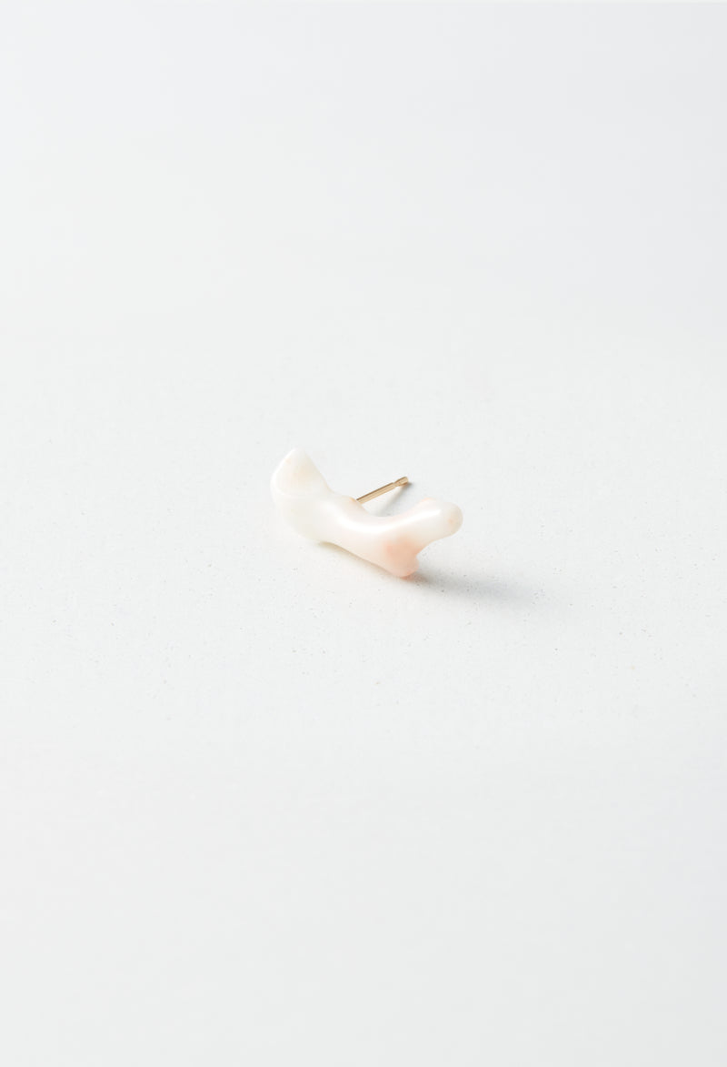Coral Pierced Earring