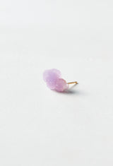 Grape Chalcedony Pierced Earring