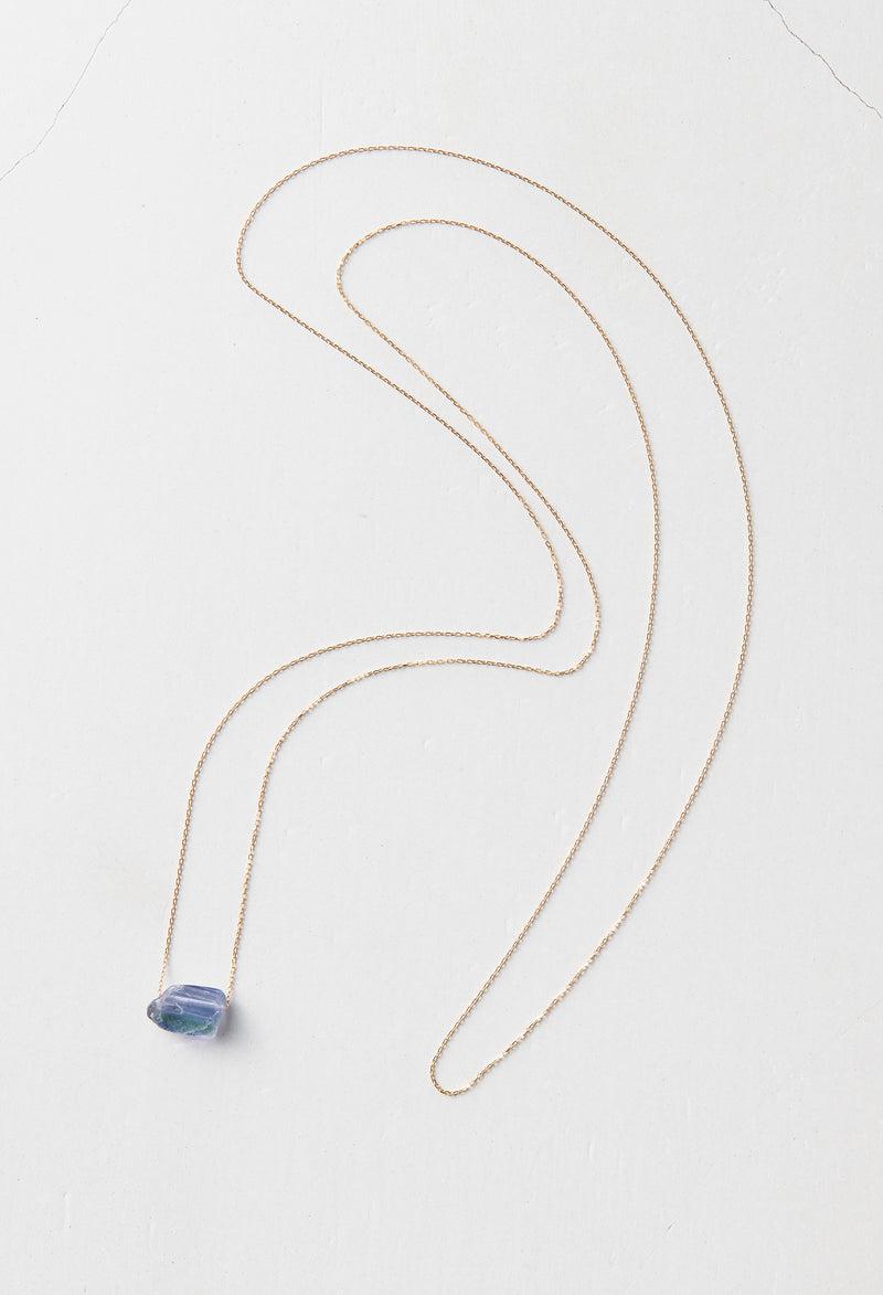 Tanzanite Long Necklace /80cm