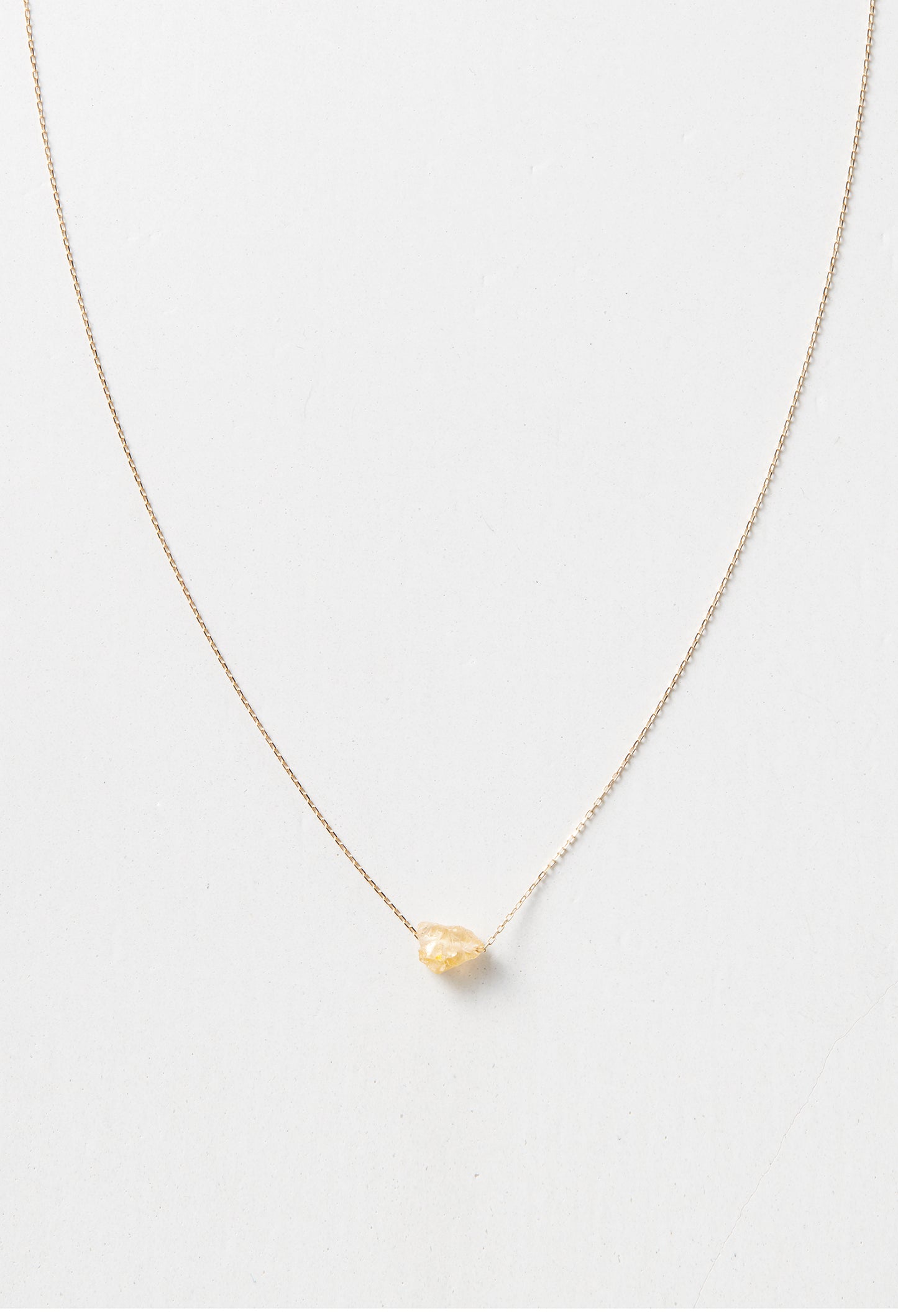 Gold Grossular Garnet  Necklace